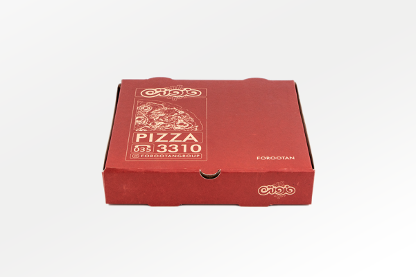 تولید جعبه پیتزا چهارضلعی یک تکه ۲۰