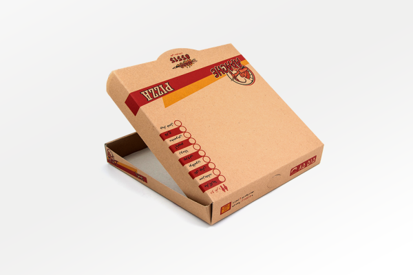 تولید جعبه پیتزا چهارضلعی یک تکه ۲۲