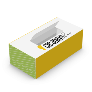جعبه بسته بندی دستمال کاغذی مستطیلی 300 برگ 7.9×11.9×23